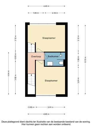 Plattegrond - Troereberg 23, 6374 MB Landgraaf - Troereberg 23 Landgraaf - Verdieping 2D.jpg